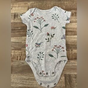 Carters Little Planet | Floral Print One Piece 6 Months